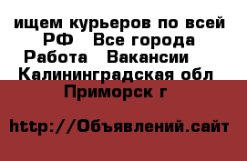 ищем курьеров по всей РФ - Все города Работа » Вакансии   . Калининградская обл.,Приморск г.